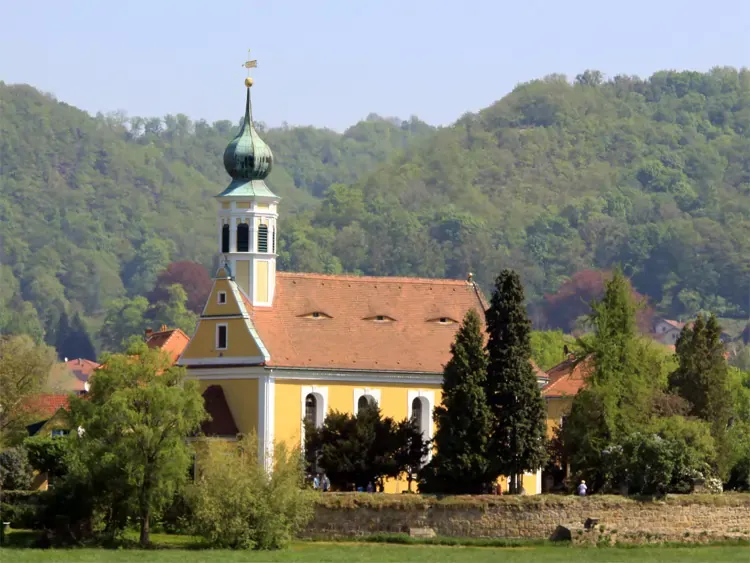 Schifferkirche "Marie am Wasser" in Dresden Hosterwitz