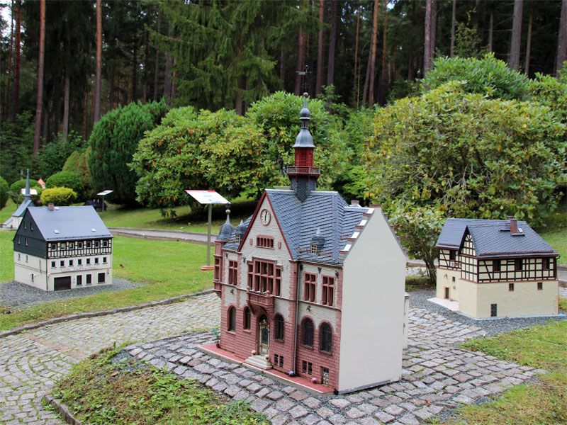 Miniaturpark Klein-Vogtland in Adorf im Elstertal 