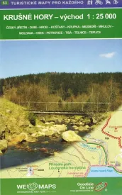 Wanderkarte Osterzgebirge / Krušné hory - východ