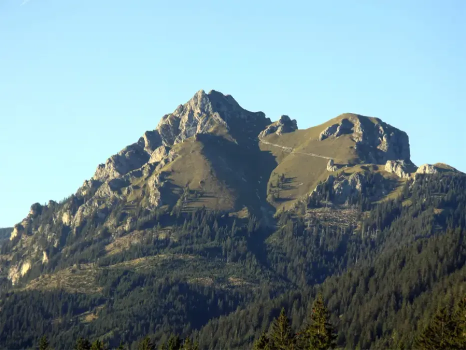 Aggenstein 1985 m auf der Grenze zwischen Deutschland und Österreich