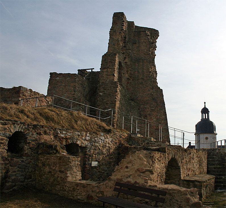 Burganlage Frauenstein im Osterzgebirge