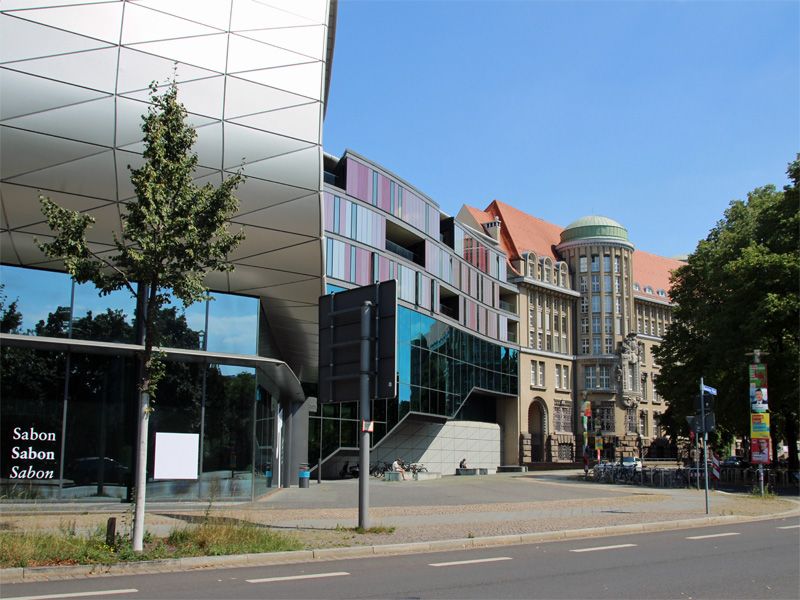 Deutsche Nationalbibliothek und ehemalige Deutsche Bücherei