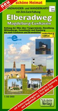 Elberadweg Magdeburg nach Cuxhaven vom Verlag Barthel