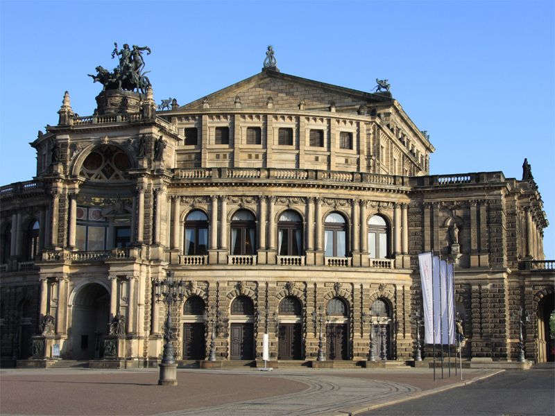 Semperoper in Dresden in Dresden 