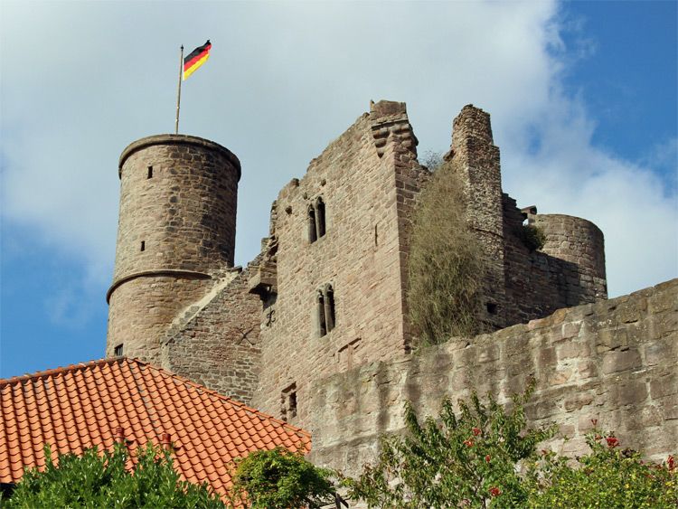 Burg Hahnstein im Eichsfeld / Thüringen