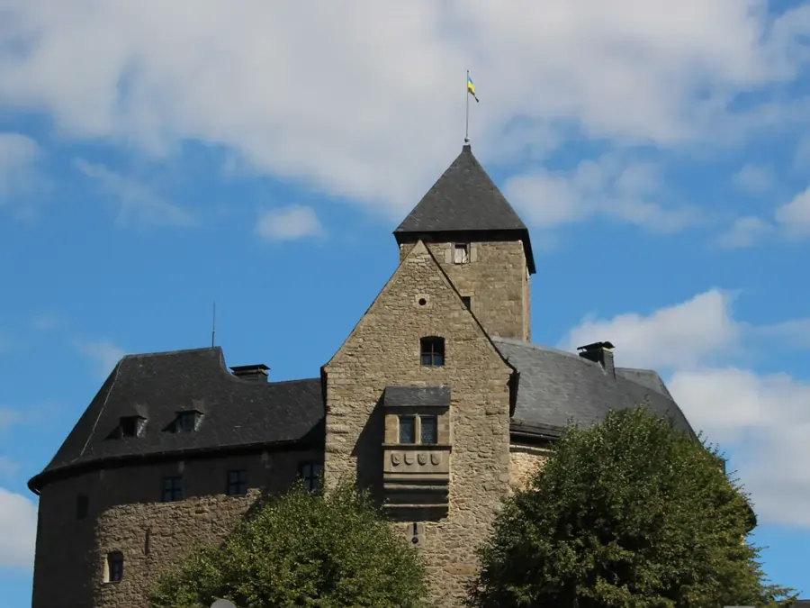 Burgruine Falkenberg im Landkreis Tirschenreuth in der Oberpfalz