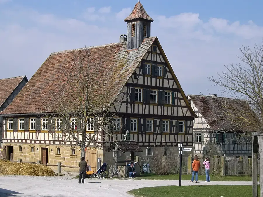 Gebäude 4 vom Freilandmuseum Hohenlohe