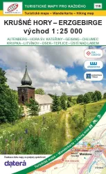 Wanderkarte Osterzgebirge / Krušné hory - východ