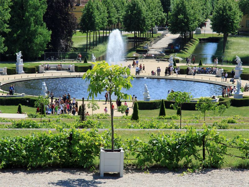 Park-Anlage im Schloss Sanssouci