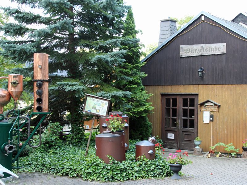 Erzgebirgische Destillerie in Bockau im Westerzgebirge