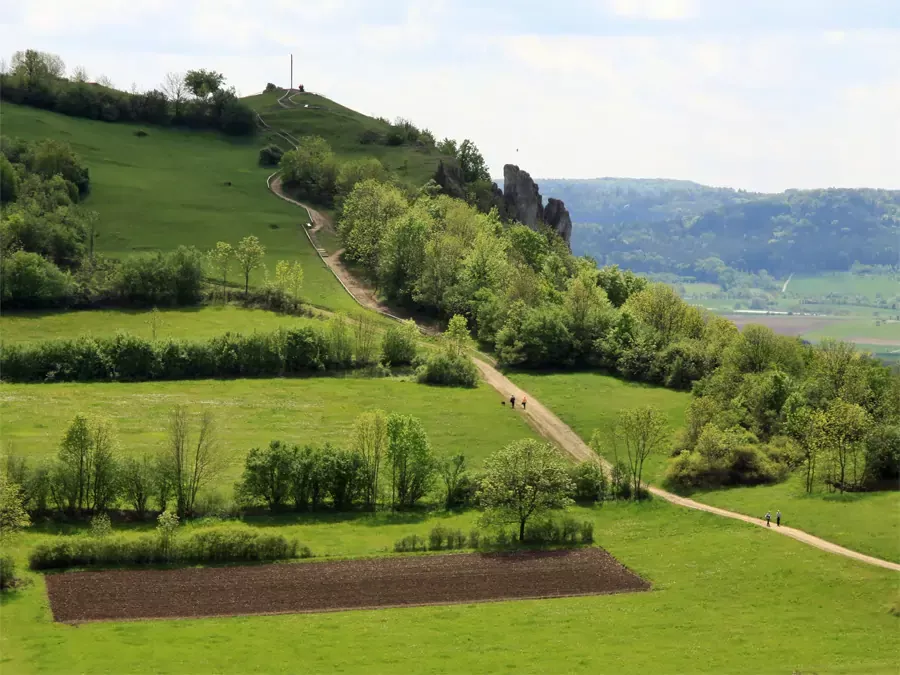 Zeugenberg Ehrenbürg mit dem Walberla