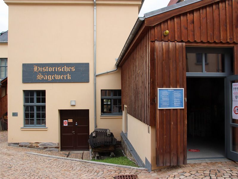Historisches Sägewerk in Markneukirchen / Vogtland