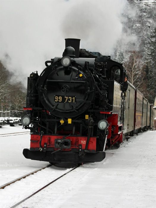 Lokomotive der Zittauer Dampfbahn