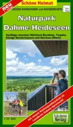 Wanderkarte Naturpark Dahme-Heideseen vom Verlag Barthel