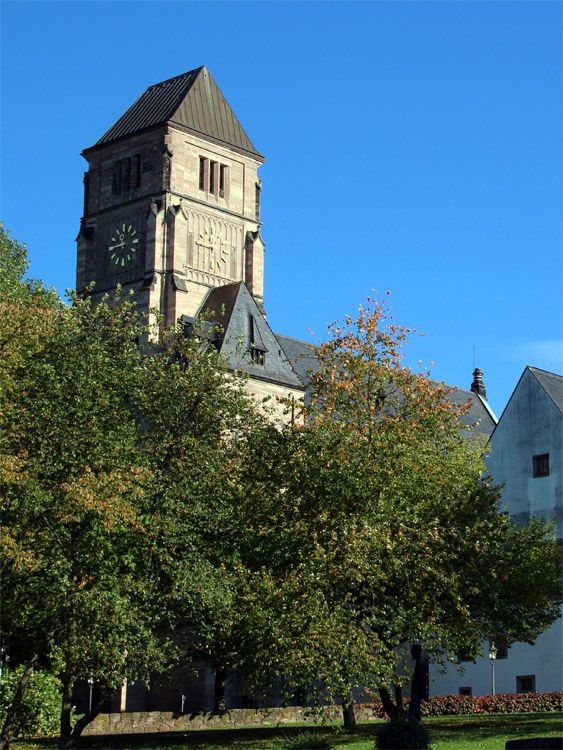 Klosterturm auf dem Schlossberg in Chemnitz
