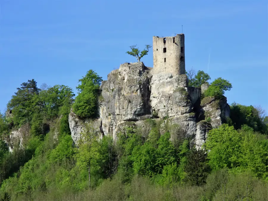 Burgruine Neideck in der fränkischen Schweiz