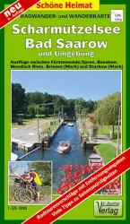 Wanderkarte Scharmützelsee, Bad Saarow vom Verlag Barthel