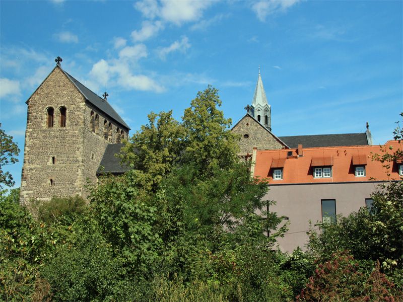Kloster Petersberg im Saalekreis / Sachsen-Anhalt