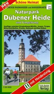 Wanderkarte Naturpark Dübener Heide vom Schmidt-Buchverlag