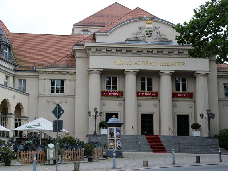 Albert-Theater im Kurpark Bad Elster