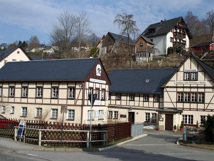 Pobershau - Ortsteil von Marienberg / Sachsen