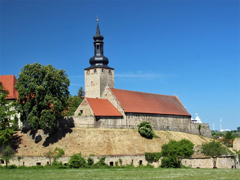 Burg Querfurt im Saalekreis / Sachsen-Anhalt