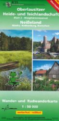 Wanderkarte Biosphärenreservat und Neißeland