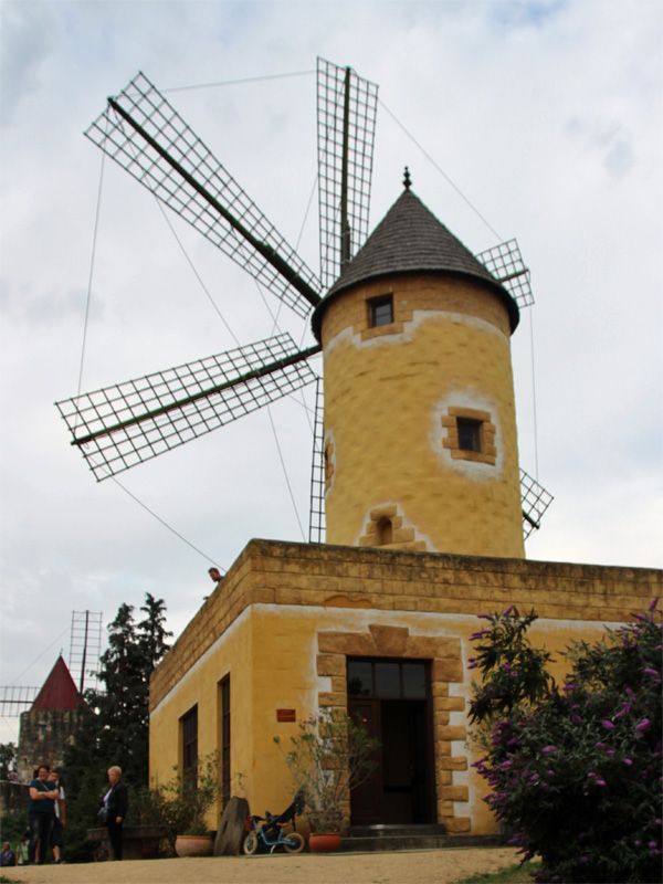 Balearische Mühle von Mallorca in Spanien