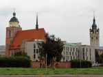 Blick zur Stadt Dessau-Roßlau