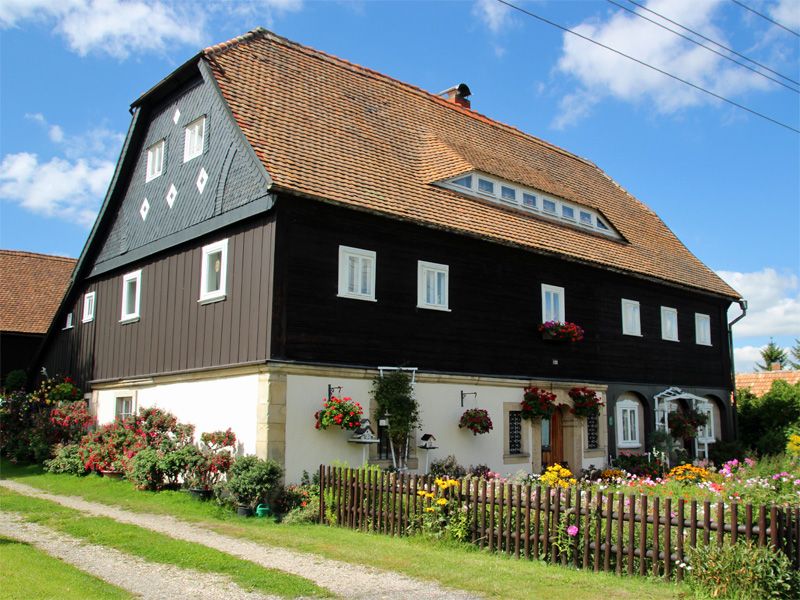 Umgebindehaus in Lückendorf