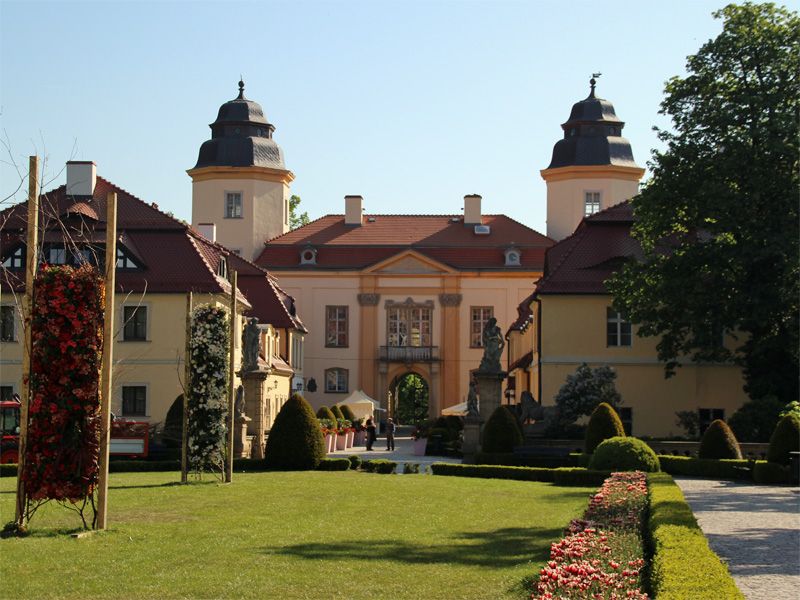 Schloss Fürstenstein (Zamek Książ) in Niederschlesien / Polen