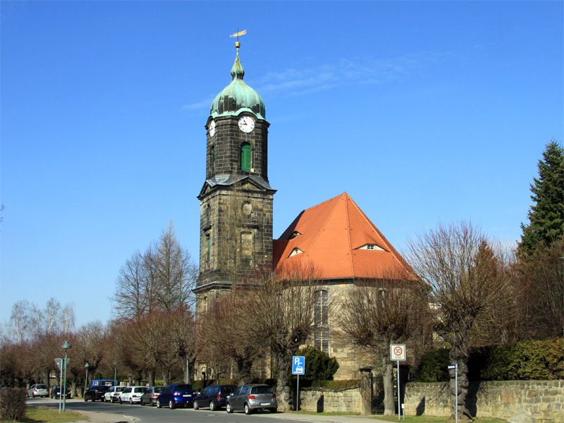 Lohmener Kirche in der Sächsischen Schweiz