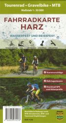 Fahrradkarte Harz vom Schmidt-Buch-Verlag