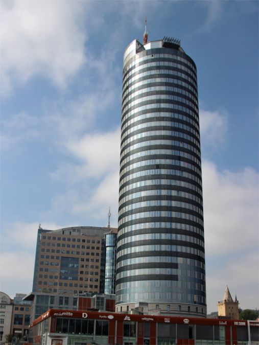 Jenaturm - höchste Bürogebäude der neuen Bundesländer