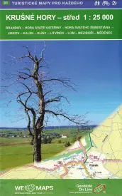 Wanderkarte Mittleres Erzgebirge / Krušné hory – střed 