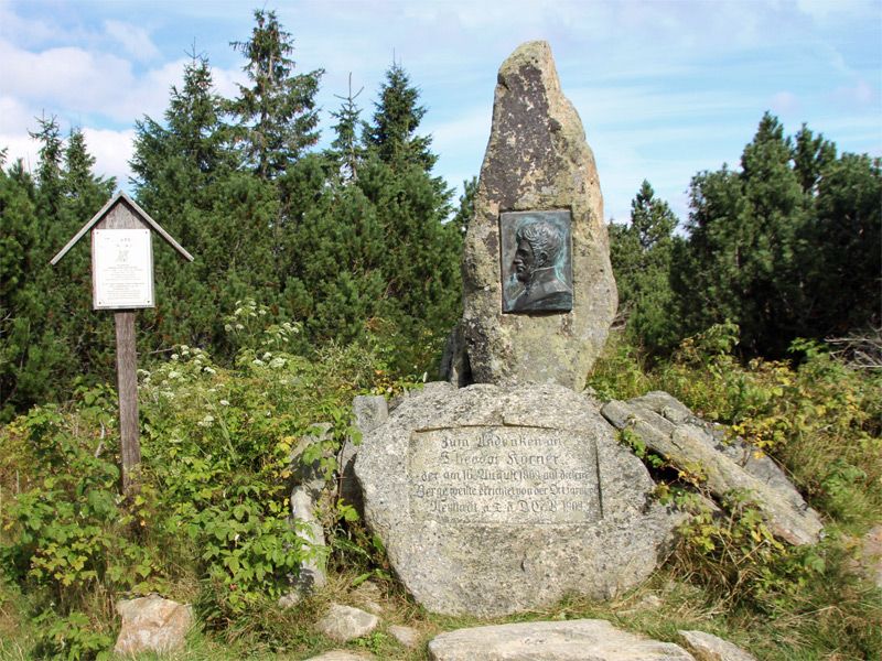Denkmal vom Dichter Theodor Körner aus Dresden 