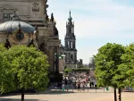 Dresden Altstadt mit Körnerplatz und Schillerplatz