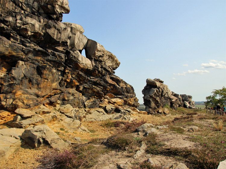 Naturschutzgebiet NSG Teufelsmauer im Harz