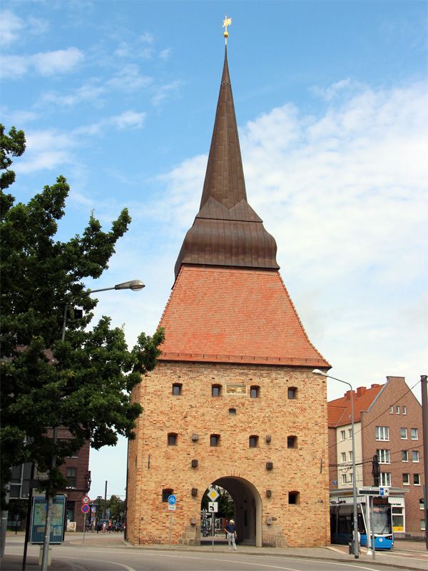 Steintor gehörte zur Stadtbefestigung von Rostock