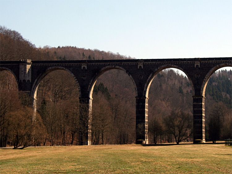 Hetzdorfer Viadukt im Erzgebirge