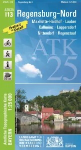 Wanderkarte Regensburg Nord