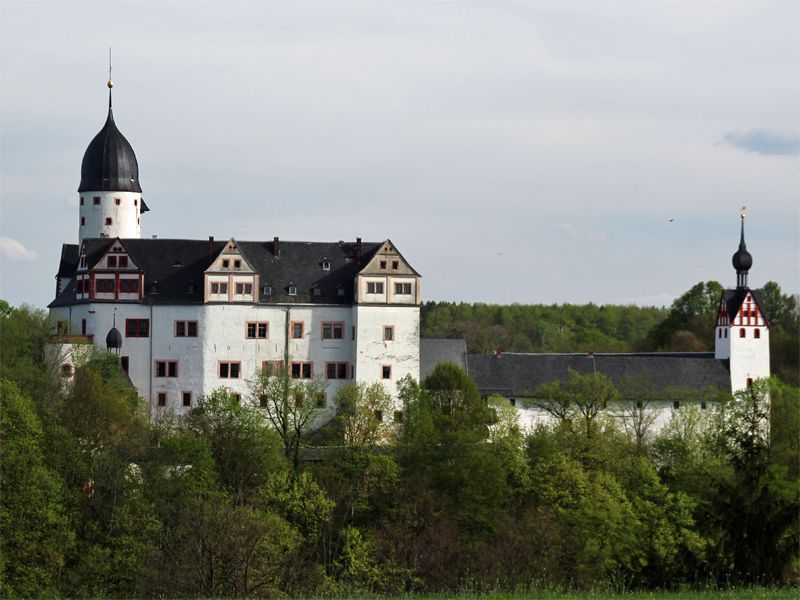 Schloss Rochsburg im Muldental / Sachsen