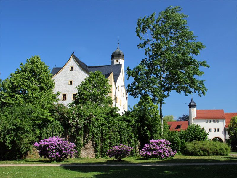 Schlosspark Klaffenbach in Chemnitz