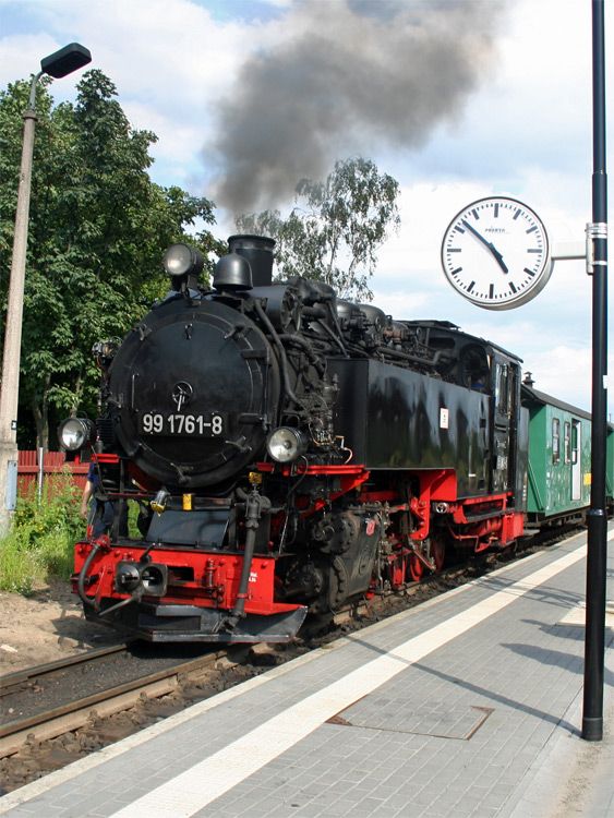 Lössnitzdackel - Dampfbahn aus Radebeul
