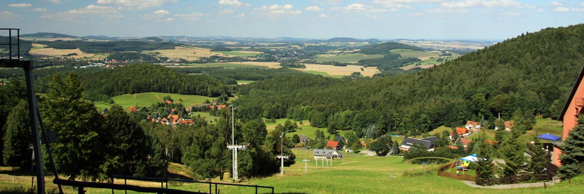 Blick auf Waltersdorf